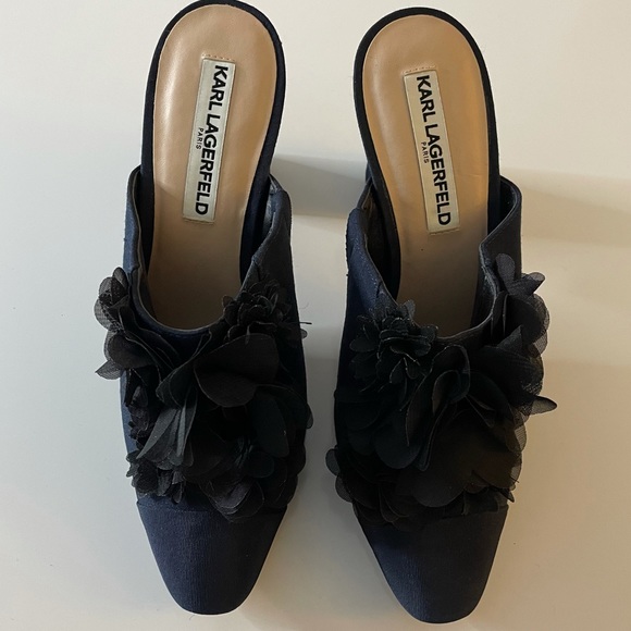 Karl Lagerfeld Women’s Mule/Heel size 8 - Picture 4 of 6